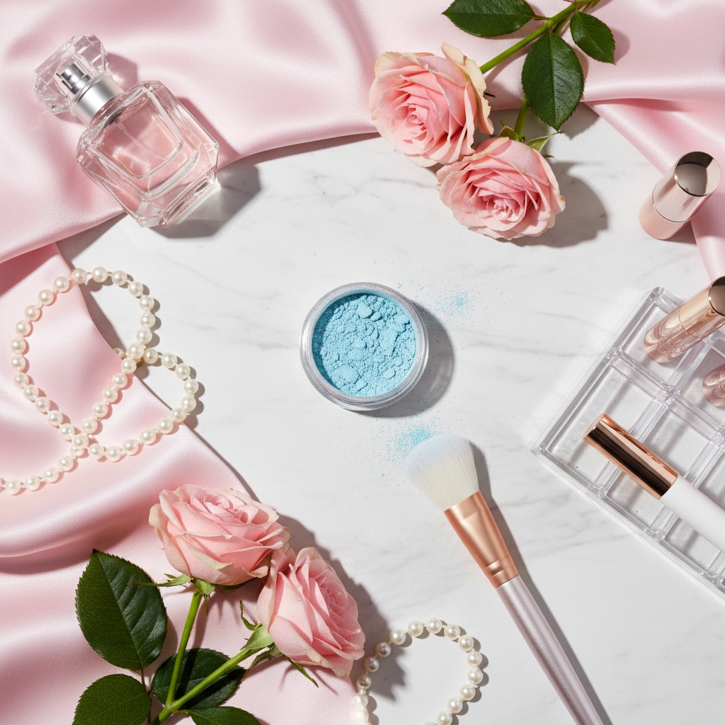 Luxe Eyeshadow Pigment - Powder Me Up Blue